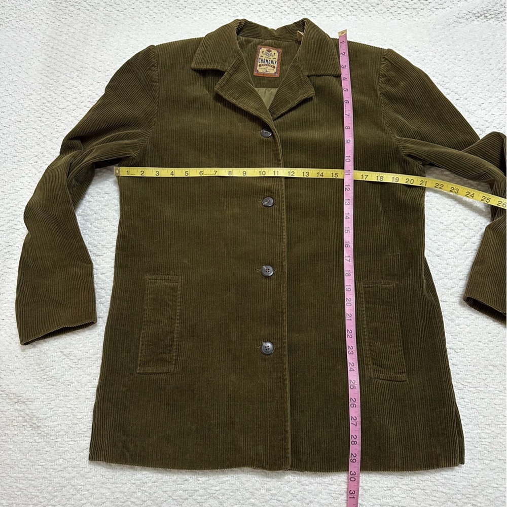 Vintage Prés de Chamonix Cotton Corduroy Shirt Jacket Women’s Size M - Picture 6 of 9